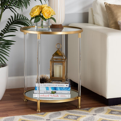 Side Table with Storage