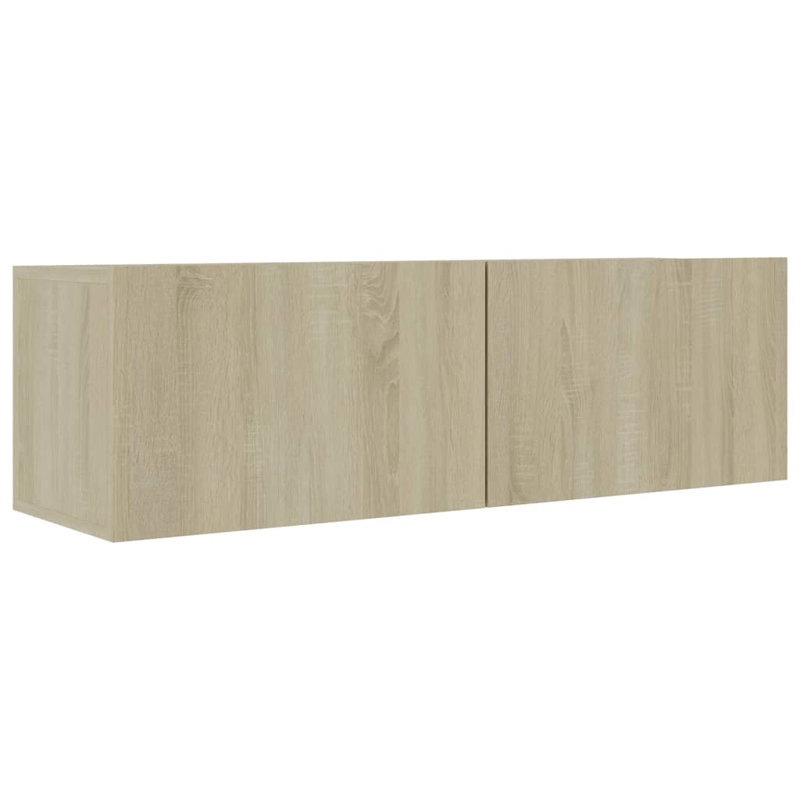 Blackowski TV Stands TV Console Sideboard TV Unit Cupboard Engineered Wood, Sonoma Oak
