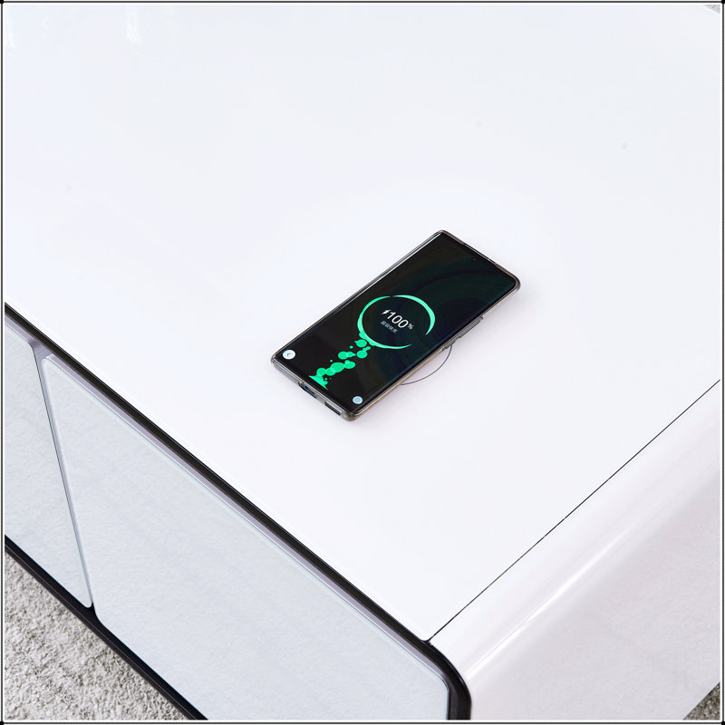 Réfrigérateur Smart Table, table basse multifonctionnelle avec glacière et congélateur