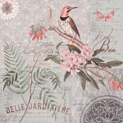 Jardin printanier d'oiseaux
