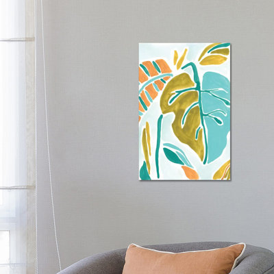 Jungle Expression II by June Erica Vess - Wrapped Canvas Painting