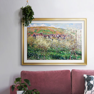 Monet, impression encadrée sur papier par Claude Monet