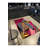 Multicolored Stripe Geometric Pattern Creative Modern Decorative Carpet-729672152