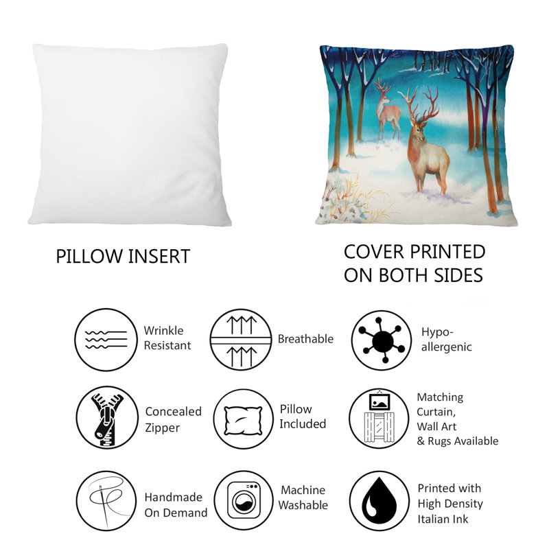 Coussin Winter Country
