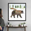 Reproduction d’art sur toile Woodland Christmas I par Victoria Borges-804273865-804273864