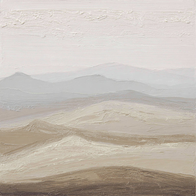 Art mural sur toile tendue Desert Drift, L 40 po x H 40 po x P 1,5 po