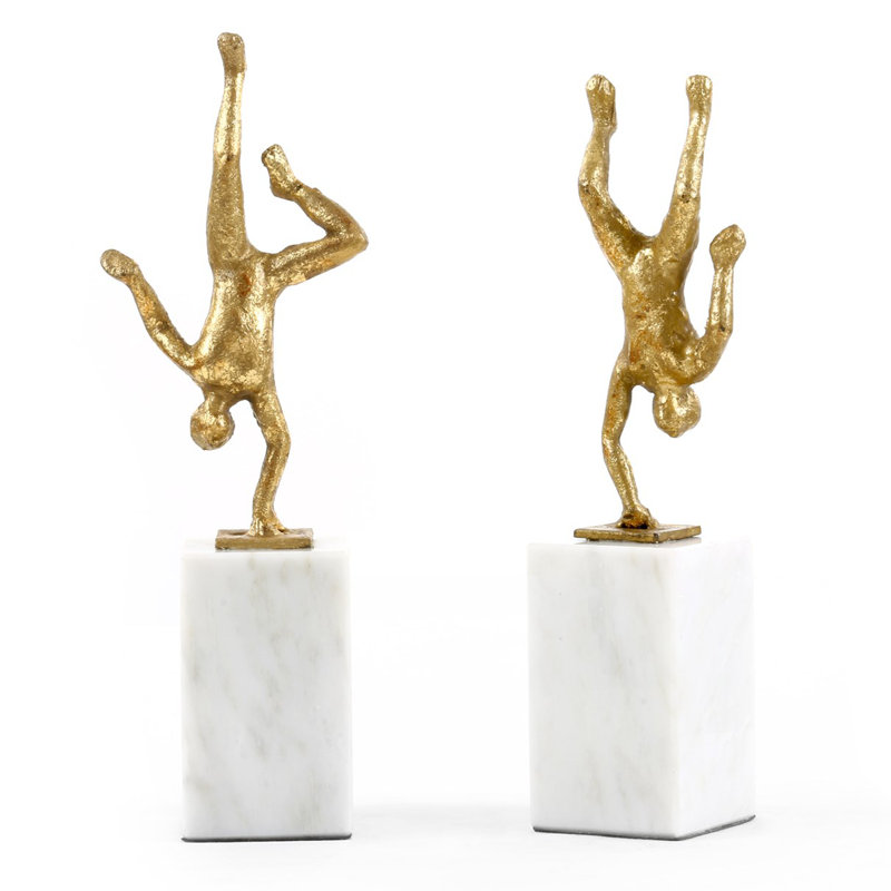 2 Piece Handstand Figurine Set