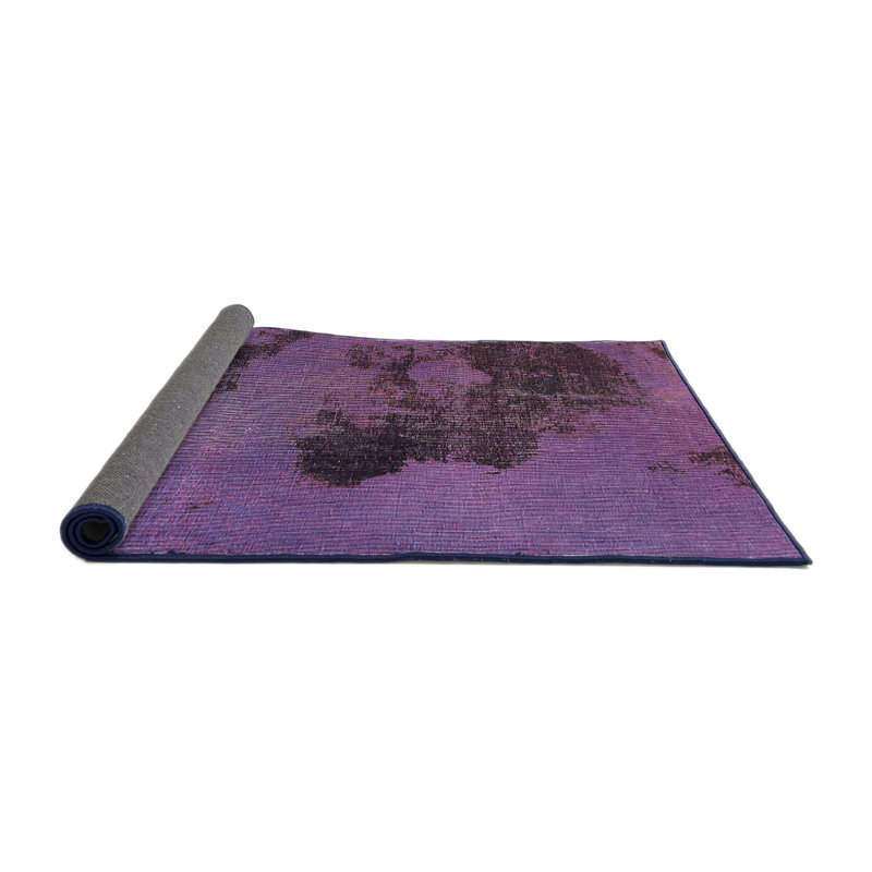 Tapis abstrait moderne 758, Rond 7 pi