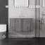 Meuble-lavabo flottant avec comptoir en marbre de culture et portes d'armoire à fermeture en douceur