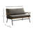 Ardizzone Faux Leather Loveseat-881266036