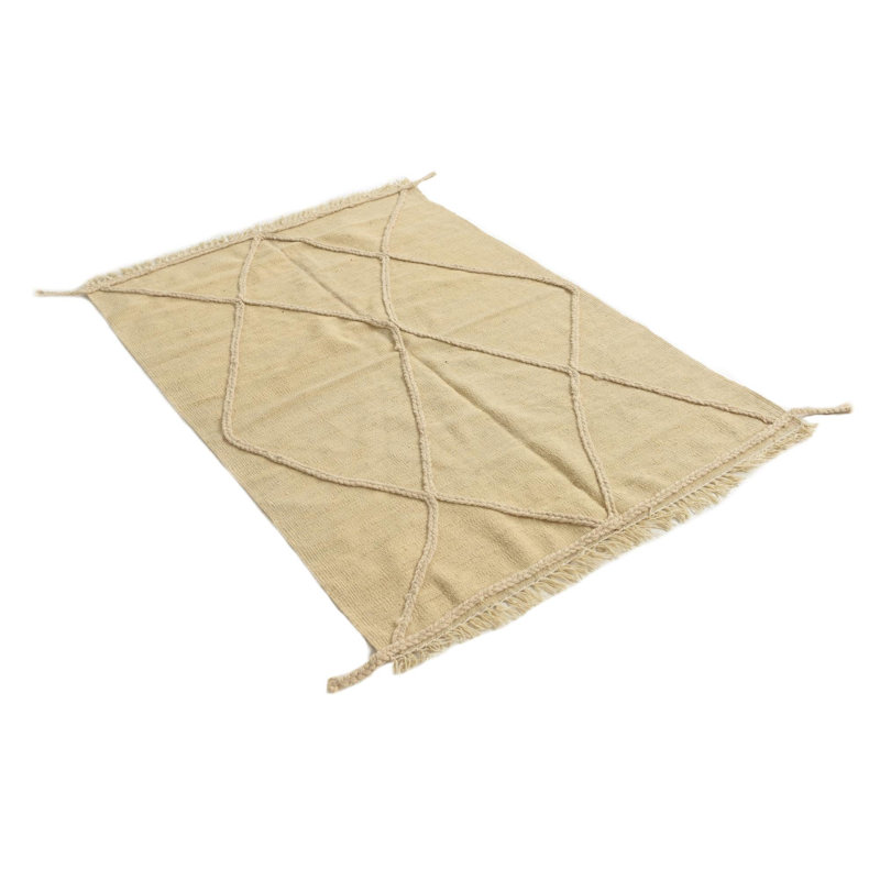 Tapis crème 3 x 5 Parra