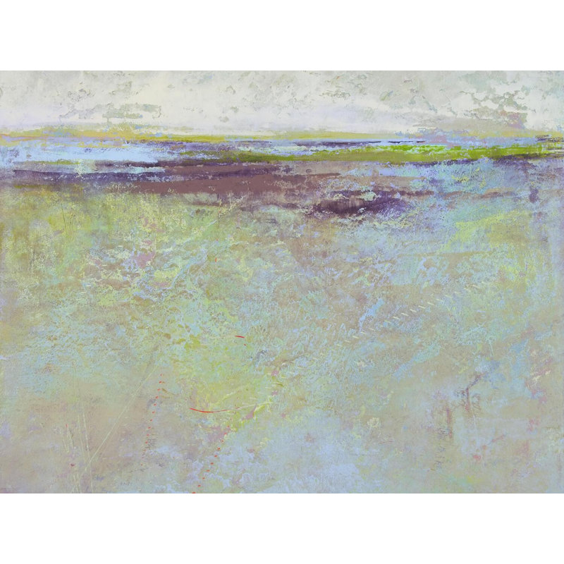 Plum Passages Print by Victoria Primicias, Wrapped Canvas, 24" H x 32" W