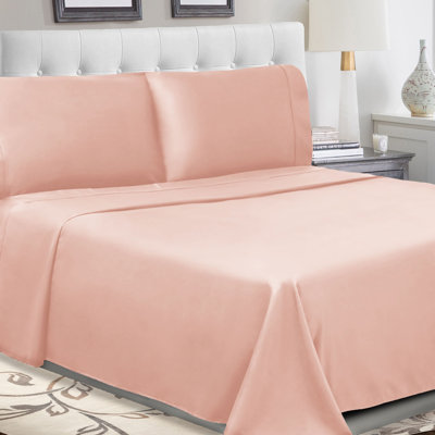 Ensemble de draps en coton percale à densité de tissage 300 fils Percale