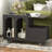Mobile End Table With Lockable Wheels For Living Room