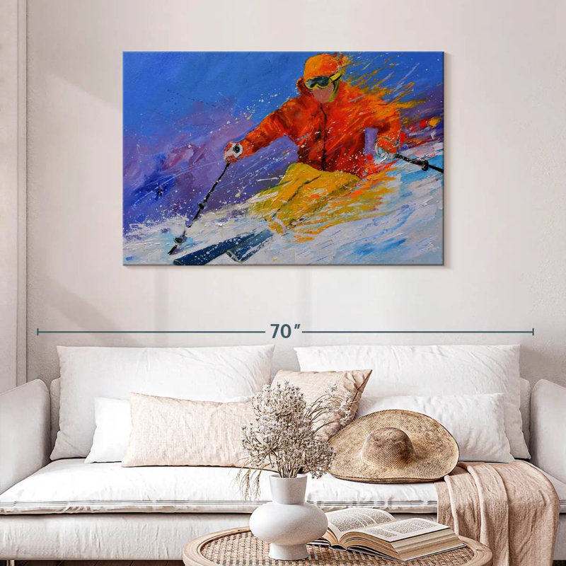 Sirci expert en ski, H 30 po x l 45 po