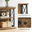 Console de vestibule rustique 63 po Deshanda-221342579