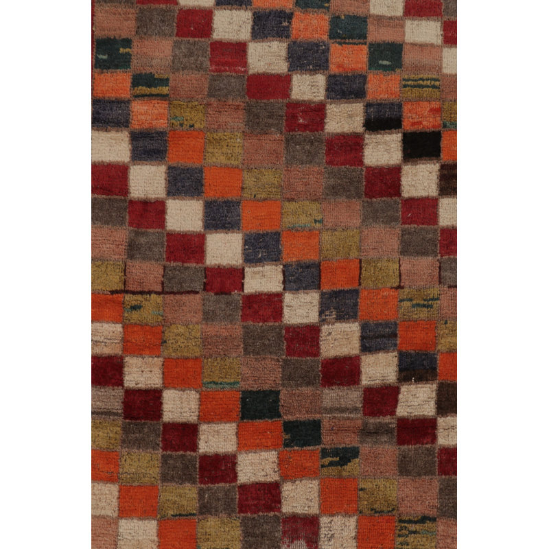 Vintage One-of-a-Kind 3'1" X 5'3" Hand Knotted Area Rug