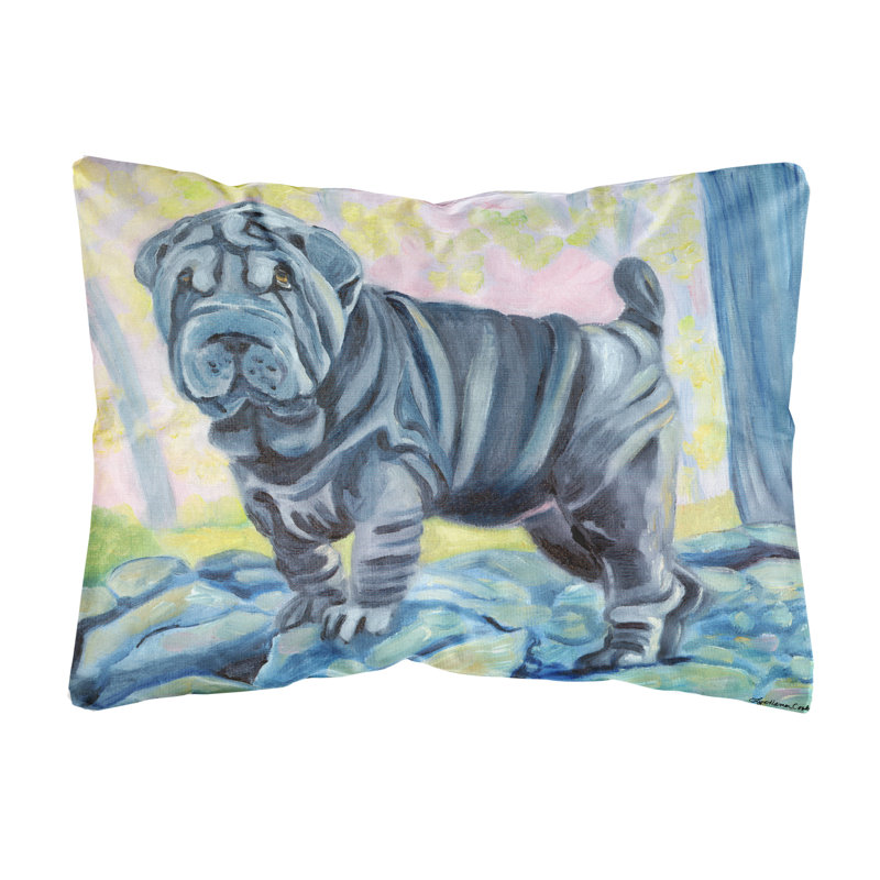  Coussin décoratif intérieur / extérieur Shar Pei