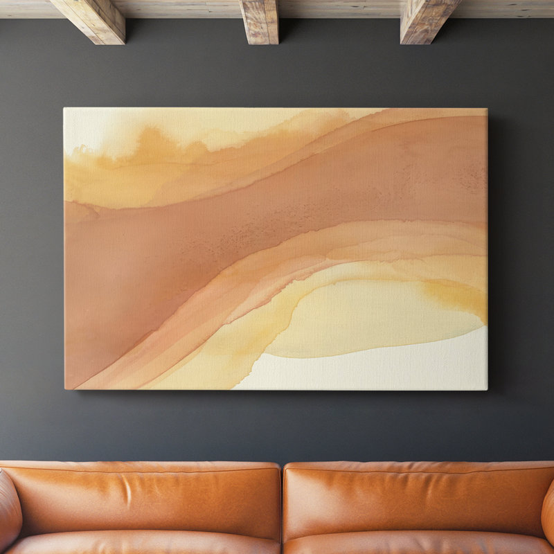 Sunset Layers II -Gallery Wrapped Cavas, 18" H x 27" W