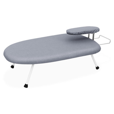 Tabletop Ironing Board, Folding Legs Cotton Cover Travel Countertop Iron Board