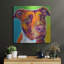 «Pit Bull - Red» par Dawg Painter-606094625
