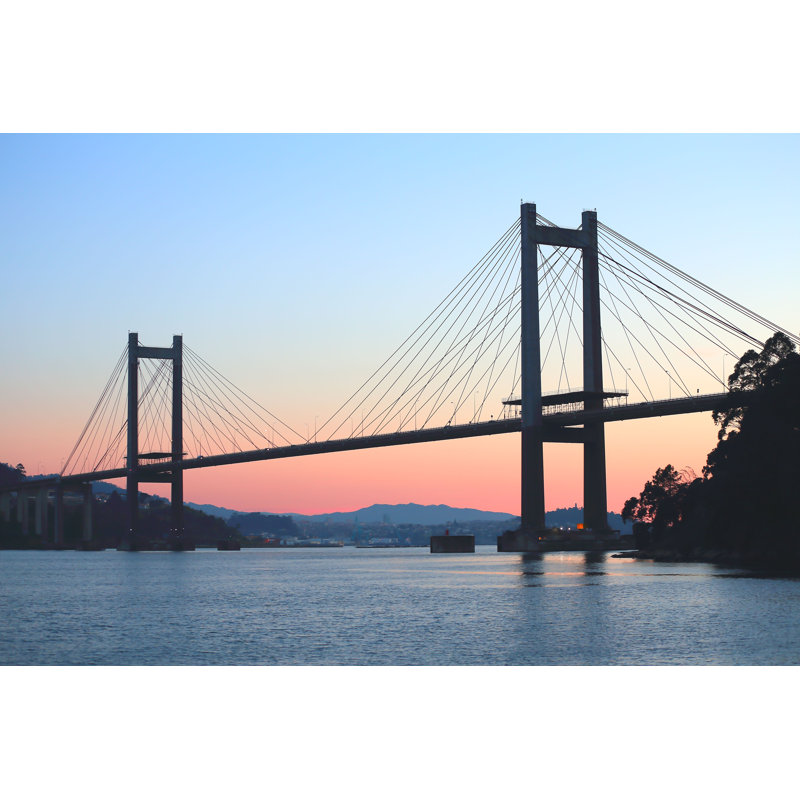 Sunset In Edge - Wrapped Canvas Print, 30cm H x 46cm W