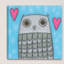 «Owl», reproduction sur toile tendue-17863290