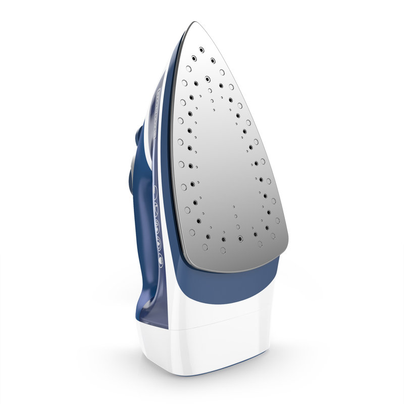 Teal Stainless Steel Steam Iron with Smart Controls