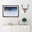 Birds Passing A Tree In Geneva Painting - Single Picture Frame Print on MDF-56633582-56633581