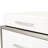  Marquee 26" Wide 3-Drawer Nightstand - Cloud WHite