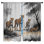 Rideaux de fenêtre Cheetah Family Illustration