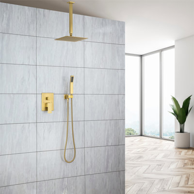 Thermostatic Complete Shower System with Rough in-Valve