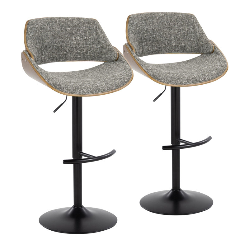 Tabouret de bar Fabrizzi Mid-Century