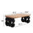 47" Floral Carved Coffee Table-275339289