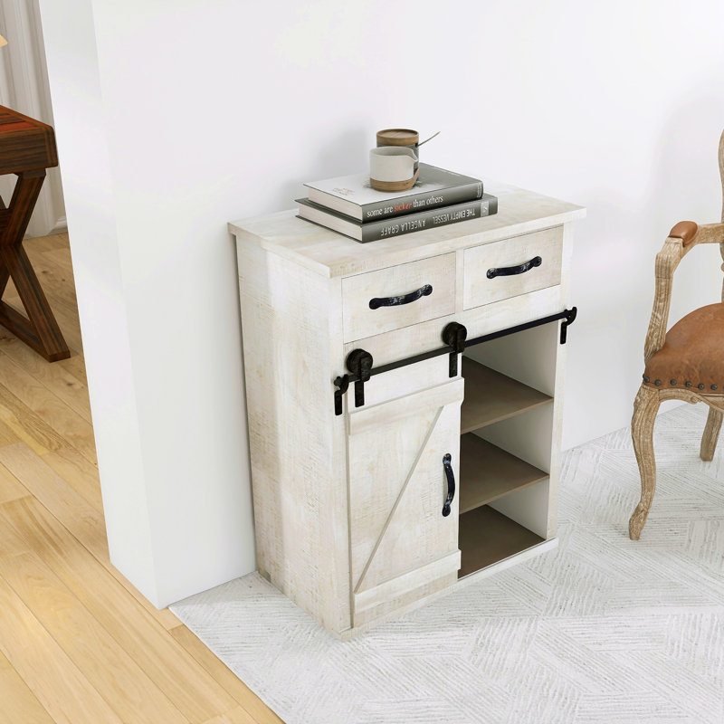 Shellman Accent Cabinet, Antique White