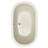 Liliana 66'' x 42'' Drop-In Soaking Acrylic Bathtub-9228751-88693937