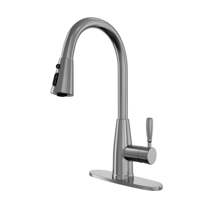 Robinet de cuisine Mondawe, Nickel brossé