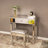 Edingworth Glass Top Armoire Desk