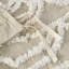 Housse de couette 3 pièces. 100% coton pour les nuits de rêve. Chenille médaillon Grace. 2 taies décoratives assorties. . Literie facilement lavable. Douceur. Élément décoratif. Linge de maison mécanique-119105455-119105453
