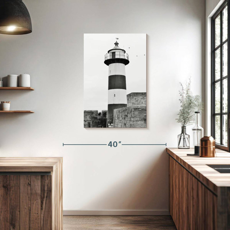 Phare du château Aletra Southsea, H 36 po x l 24 po
