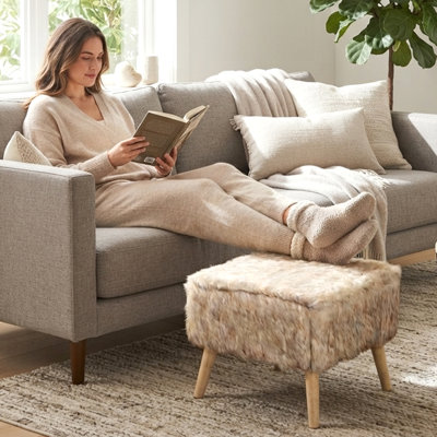 Melton Upholstered Ottoman