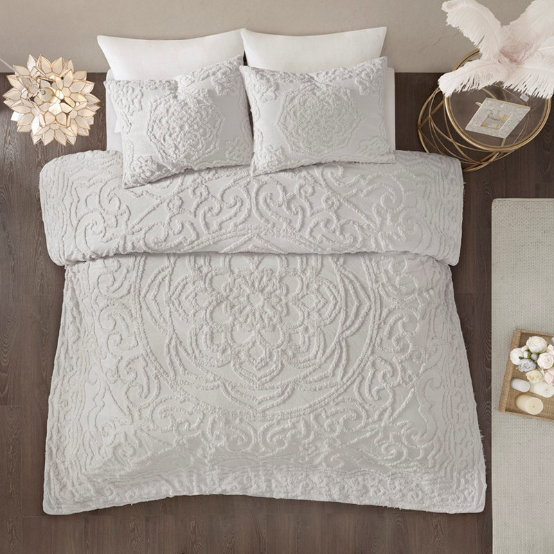 Ensembles de literie en chenille de coton de qualité supérieure, édredon boho moderne pour la maison