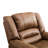Chemika 40.9'' W Classic Super Soft Padding And Oversize Manual Recliner With Rivets-708292961