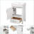 20.2" Sink Vanity with Top and Drawer-786428527