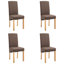 Chaise d'appoint rembourrée avec structure en bois-1680987409-1641662282