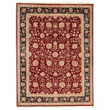 Handmade Silk and Wool Area Rug
