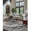 Oriental Area Rug, Vintage Low Pile Non-Slip Machine Washable Area Rug-629122366-629122367