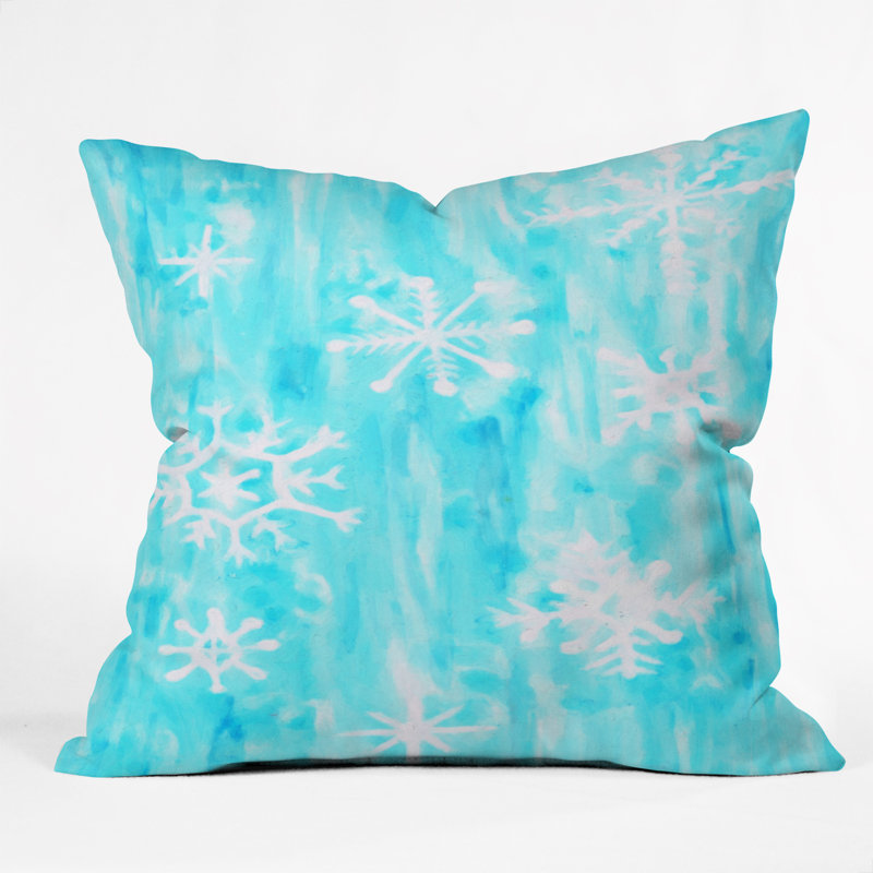 Snowing Throw Pillow, 20" x 20"