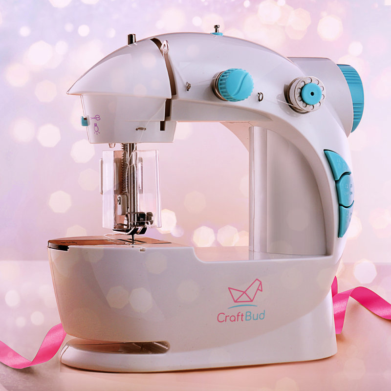 CraftBud Mechanical Sewing Machine Set For Beginners, Premium Set