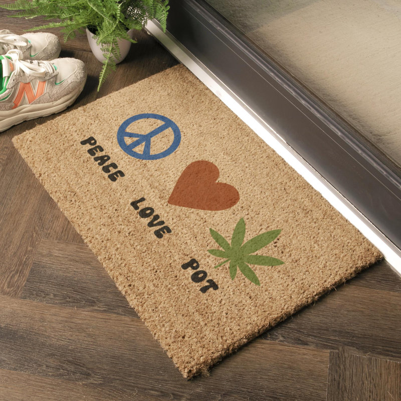 Bevers Non-Slip Indoor Doormat, Rectangle 40 x 60 cm